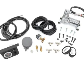 Rough Country Onboard Air Bag Compressor Kit w/Gauge