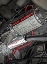 Rough Country Onboard Air Bag Compressor Kit w/Gauge                                     - 10100 - Image 2