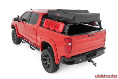 Rough Country Bed Rack Half Rack Aluminum Chevy Silverado 1500 2WD | 4WD 2019-2025 & Classic - 10204