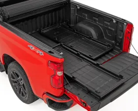 Rough Country Truck Bed Cargo Storage Tray Easy Access Long Bed Storage Tray