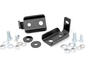 Rough Country Front Shock Relocation Brackets Jeep Wrangler 2007-2018