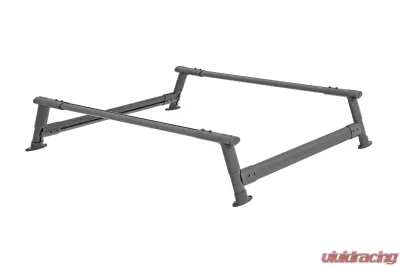 Rough Country Bed Rack Half Rack Aluminum Ford F-150 2WD | 4WD 2015-2025 - 10407