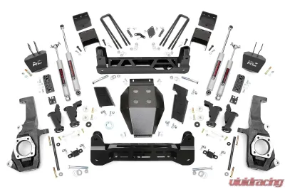 Rough Country 7.5" Lift Kit Torsion Drop Chevy Silverado 2500 HD 3500 HD GMC Sierra 2500 HD 3500 HD 2WD | 4WD 2011-2019 - 10430