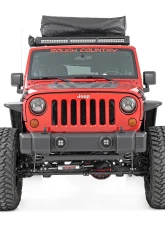 Rough Country Front Bumper Caps Jeep Wrangler 2007-2018                                     - 1047 - Image 3