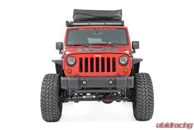 Rough Country Front Bumper Caps Jeep Wrangler 2007-2018 - 1047
