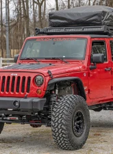 Rough Country Front Bumper Caps Jeep Wrangler 2007-2018                                     - 1047 - Image 5