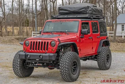 Rough Country Front Bumper Caps Jeep Wrangler 2007-2018 - 1047