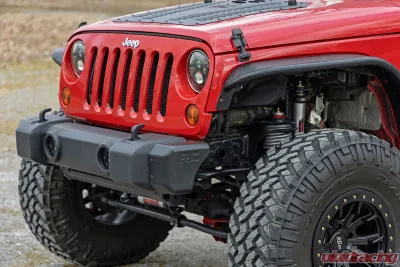 Rough Country Front Bumper Caps Jeep Wrangler 2007-2018 - 1047