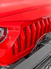Rough Country Replacement Grille Angry Eyes Jeep Gladiator JT | Wrangler JL 4WD 18-25                                     - 10496 - Image 2