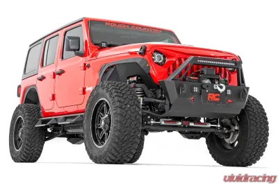 Rough Country Replacement Grille Angry Eyes Jeep Gladiator JT | Wrangler JL 4WD 18-25 - 10496