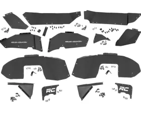 Rough Country Inner Fenders Front and Rear Jeep Wrangler JL 2 Door Wrangler JL Unlimited 2018-2022
