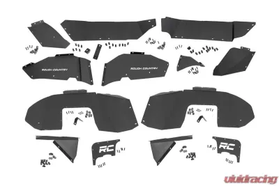 Rough Country Inner Fenders Front and Rear Jeep Wrangler JL 2 Door Wrangler JL Unlimited 2018-2022 - 10499