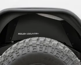 Rough Country Rear Steel Inner Fenders | Fender Liners Jeep Wrangler 2007-2018