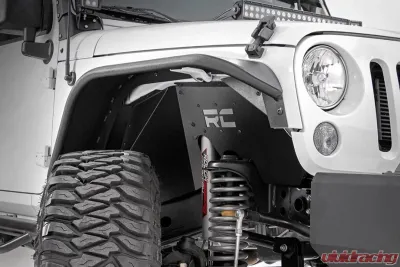 Rough Country Inner Fenders Front and Rear Jeep Wrangler JK Unlimited 2WD | 4WD Wrangler JK 2 Door 2007-2018 - 10511
