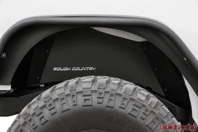 Rough Country Inner Fenders Front and Rear Jeep Wrangler JK Unlimited 2WD | 4WD Wrangler JK 2 Door 2007-2018 - 10511