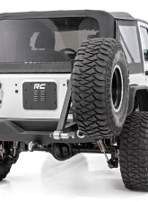 Rough Country Jeep Tailgate Vent | Spare Tire Mount Delete Jeep Wrangler JK JKU 2007-2018                                     - 10514 - Image 2