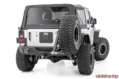 Rough Country Jeep Tailgate Vent | Spare Tire Mount Delete Jeep Wrangler JK JKU 2007-2018 - 10514