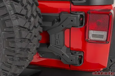 Rough Country Heavy Duty Tire Carrier Jeep Wrangler JK Unlimited 2WD | 4WD Wrangler JK 2 Door 2007-2018 - 10523