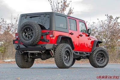 Rough Country Heavy Duty Tire Carrier Jeep Wrangler JK Unlimited 2WD | 4WD Wrangler JK 2 Door 2007-2018 - 10523