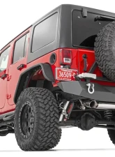 Rough Country Flat Fender Flare Front and Rear Jeep Wrangler JK Unlimited 2WD | 4WD Wrangler JK 2 Door 2007-2018                                     - 10533 - Image 6