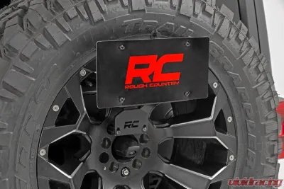 Rough Country Jeep License Plate Adapter Jeep Wrangler JL 2018-2023 - 10534