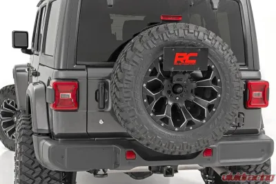 Rough Country Jeep License Plate Adapter Jeep Wrangler JL 2018-2023 - 10534