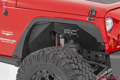 Rough Country Front and Rear Fender Delete Kit Jeep Wrangler 2007-2018 - 10538
