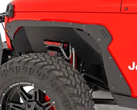 Rough Country Front and Rear Fender Delete Kit Jeep Wrangler 2018-2023