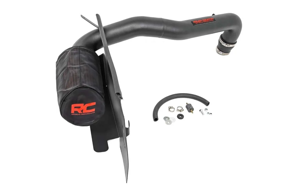 Rough Country Cold Air Intake 2.5L 4cyl w/Pre-Filter Bag Jeep Wrangler TJ 1997-2006 - 10548PF