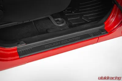 Rough Country Front Entry Guards for Jeep Wrangler JK 2007-2018 - Durable Protection - 10568