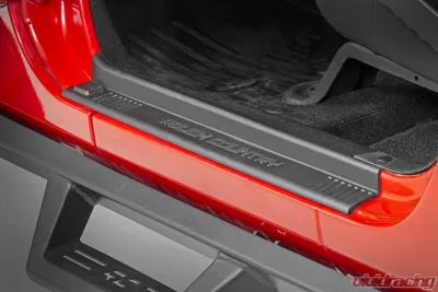 Rough Country Front Entry Guards for Jeep Wrangler JK 2007-2018 - Durable Protection - 10568