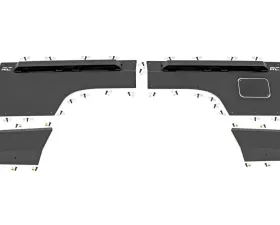 Rough Country Full Body Armor Rear Jeep Cherokee XJ 2WD 4WD 1984-1996