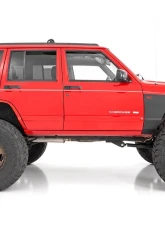 Rough Country Full Body Armor Rear Jeep Cherokee XJ 2WD 4WD 1997-2001                                     - 10579 - Image 5