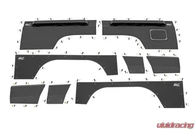 Rough Country Full Body Armor Front and Rear Jeep Cherokee XJ 2WD 4WD 1984-1996 - 10580