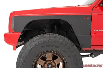 Rough Country Full Body Armor Front and Rear Jeep Cherokee XJ 2WD 4WD 1984-1996 - 10580