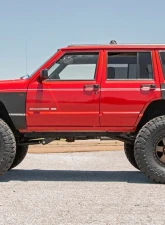 Rough Country Full Body Armor Front and Rear Jeep Cherokee XJ 2WD 4WD 1984-1996                                     - 10580 - Image 6