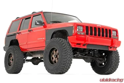 Rough Country Full Body Armor Front and Rear Jeep Cherokee XJ 2WD 4WD 1997-2001 - 10581