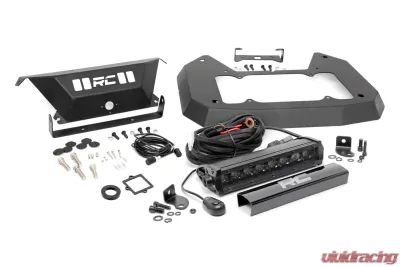 Rough Country Spare Tire Carrier Delete Kit Black Series Jeep Wrangler JL 2 Door Wrangler JL Unlimited 2018-2022 - 10584