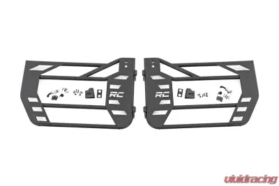 Rough Country Tubular Doors Front Jeep Wrangler JK 2007-2018 - 10586A