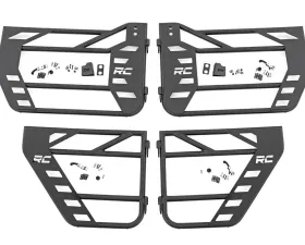 Rough Country Tubular Doors Front and Rear Jeep Wrangler JK Unlimited 2WD | 4WD Wrangler JK 2 Door 2007-2018