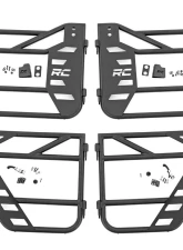 Rough Country Tubular Doors Front and Rear Jeep Wrangler JK Unlimited 2WD | 4WD Wrangler JK 2 Door 2007-2018                                     - 10588 - Image 6