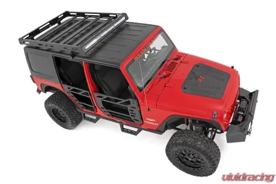 Rough Country Tubular Doors Front and Rear Jeep Wrangler JK Unlimited 2WD | 4WD Wrangler JK 2 Door 2007-2018 - 10588