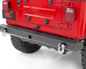 Rough Country Classic Full Width Rear Bumper Jeep Wrangler YJ TJ 4WD 1987-2006