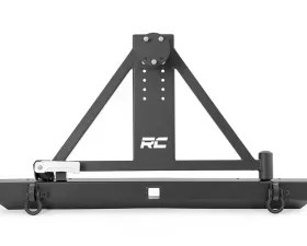 Rough Country Rear Bumper Tire Carrier Jeep Wrangler TJ 97-06 | Wrangler Unlimited 04-06