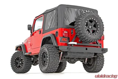 Rough Country Rear Bumper Tire Carrier Jeep Wrangler TJ 97-06 | Wrangler Unlimited 04-06 - 10592A