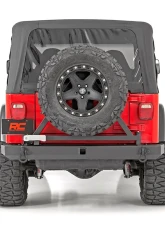Rough Country Rear Bumper Tire Carrier Jeep Wrangler TJ 97-06 | Wrangler Unlimited 04-06                                     - 10592A - Image 3