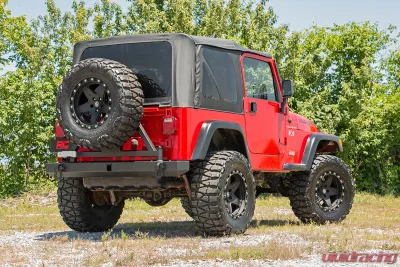 Rough Country Rear Bumper Tire Carrier Jeep Wrangler TJ 97-06 | Wrangler Unlimited 04-06 - 10592A