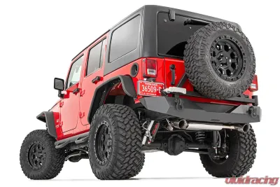 Rough Country Rear Bumper Rock Crawler Tire Carrier Jeep Wrangler JK | Wrangler Unlimited 07-18 - 10594A
