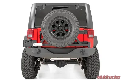 Rough Country Rear Bumper Rock Crawler Tire Carrier Jeep Wrangler JK | Wrangler Unlimited 07-18 - 10594A