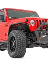 Rough Country Front Stubby Trail Bumper for Jeep Gladiator 2020-2024, Wrangler 2007-2024                                     - 10597A - Image 2